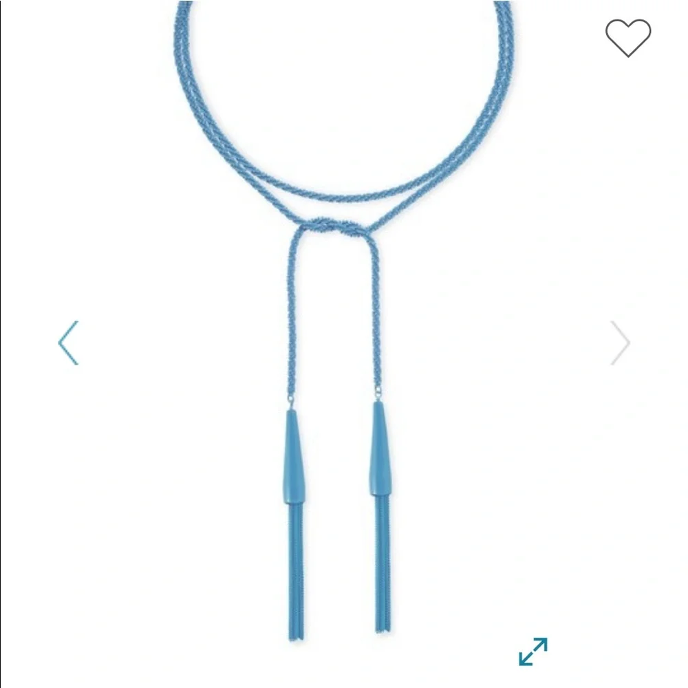KENDRA SCOTT Phara necklace in blue matte
